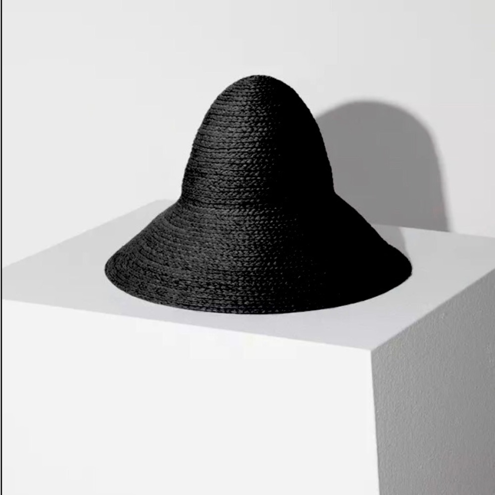 ISO: Janessa Leone black hat, Melanie size M